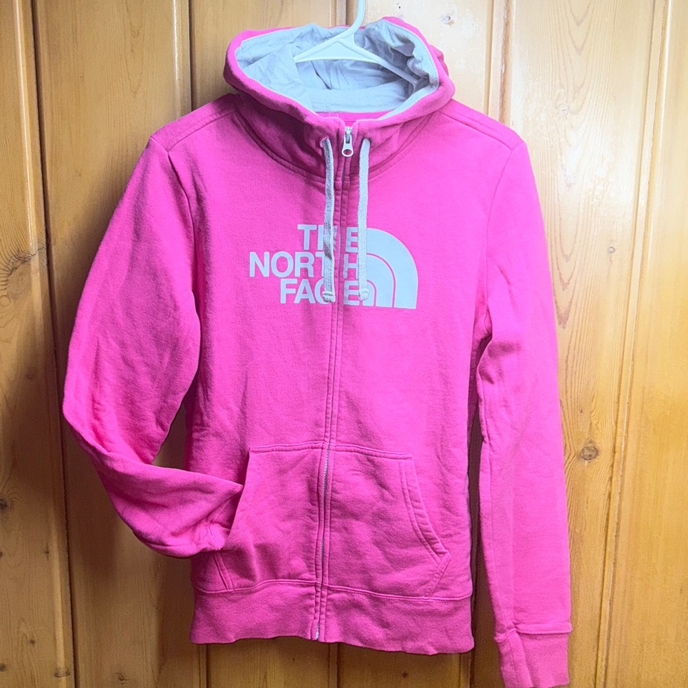 The North Face Pink Hoodie Jacket